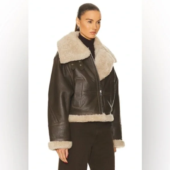 NWT Citizens Of Humanity Liv Shearling JacketLarge